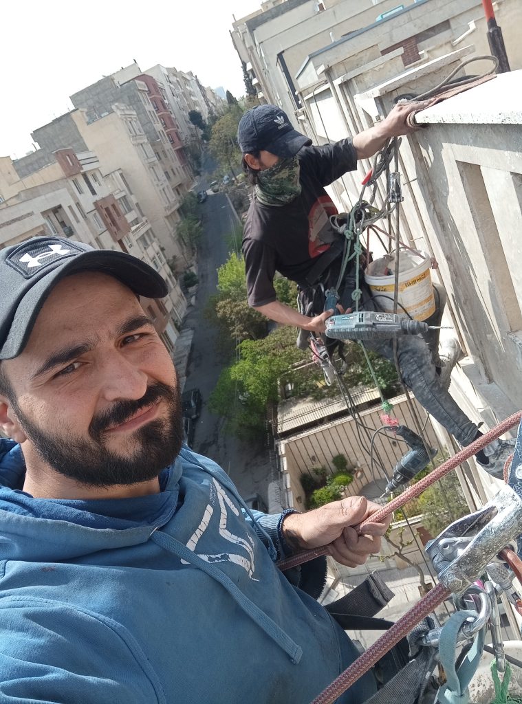 پیچ و رولپلاک نما در تهران - نماشویی - راپل